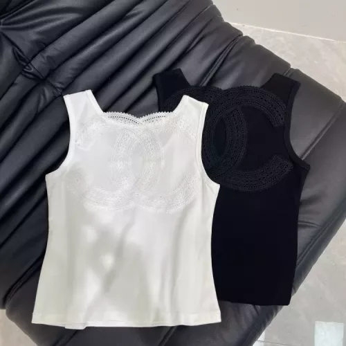 Replica Chanel T-Shirts Sleeveless For Women #1342481 $60.00 USD for Wholesale