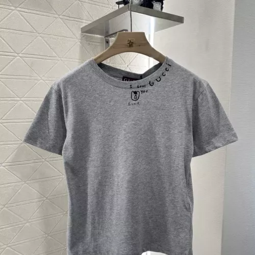 Gucci T-Shirts Short Sleeved For Women #1342485 $68.00 USD, Wholesale Replica Gucci T-Shirts