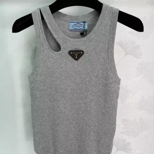 Prada T-Shirts Sleeveless For Women #1342491 $80.00 USD, Wholesale Replica Prada T-Shirts
