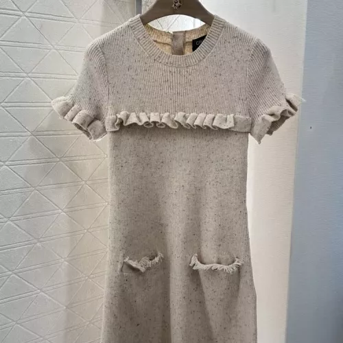 Chanel Dresses Short Sleeved For Women #1342496 $122.00 USD, Wholesale Replica Chanel Dresses
