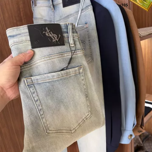Yves Saint Laurent YSL Jeans For Men #1342550 $48.00 USD, Wholesale Replica Yves Saint Laurent YSL Jeans
