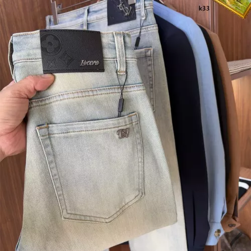 Louis Vuitton LV Jeans For Men #1342551 $48.00 USD, Wholesale Replica Louis Vuitton LV Jeans