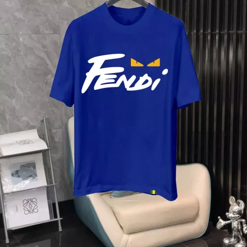 Fendi T-Shirts Short Sleeved For Men #1342575 $40.00 USD, Wholesale Replica Fendi T-Shirts
