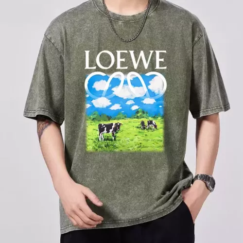 LOEWE T-Shirts Short Sleeved For Men #1342631 $45.00 USD, Wholesale Replica LOEWE T-Shirts