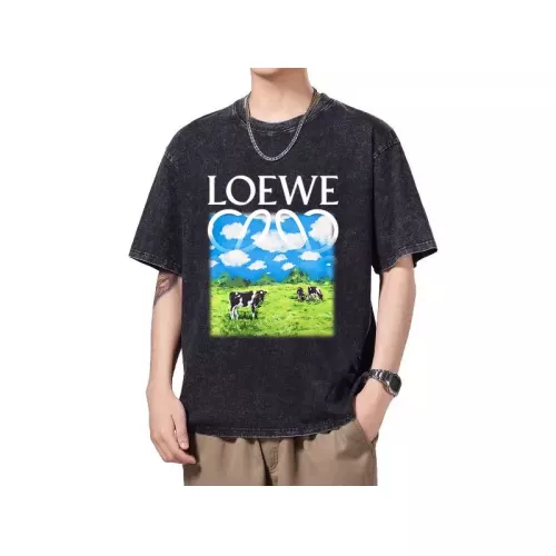 LOEWE T-Shirts Short Sleeved For Men #1342633 $45.00 USD, Wholesale Replica LOEWE T-Shirts