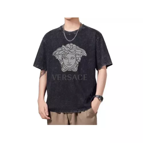 Versace T-Shirts Short Sleeved For Men #1342637 $45.00 USD, Wholesale Replica Versace T-Shirts