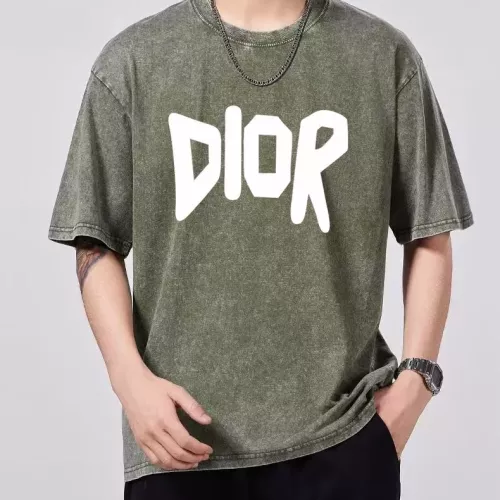 Christian Dior T-Shirts Short Sleeved For Men #1342639 $45.00 USD, Wholesale Replica Christian Dior T-Shirts
