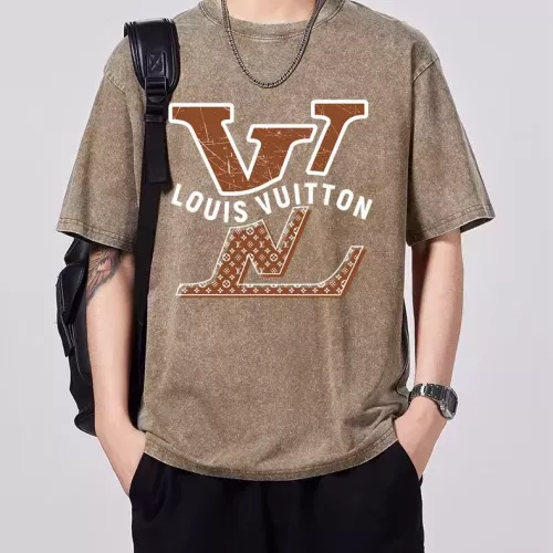 Louis Vuitton LV T-Shirts Short Sleeved For Men #1342662 $45.00 USD, Wholesale Replica Louis Vuitton LV T-Shirts