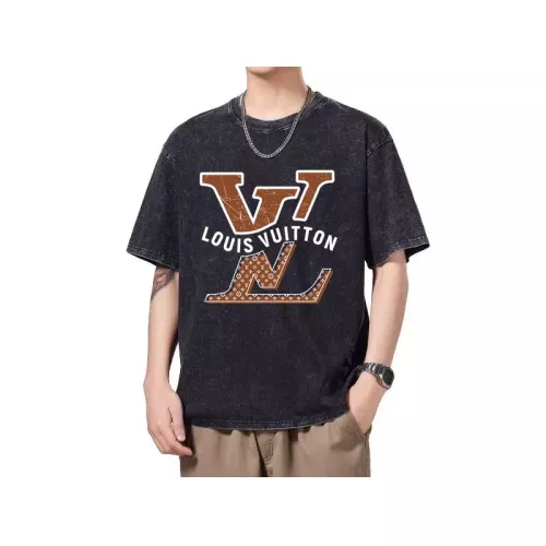 Louis Vuitton LV T-Shirts Short Sleeved For Men #1342665 $45.00 USD, Wholesale Replica Louis Vuitton LV T-Shirts
