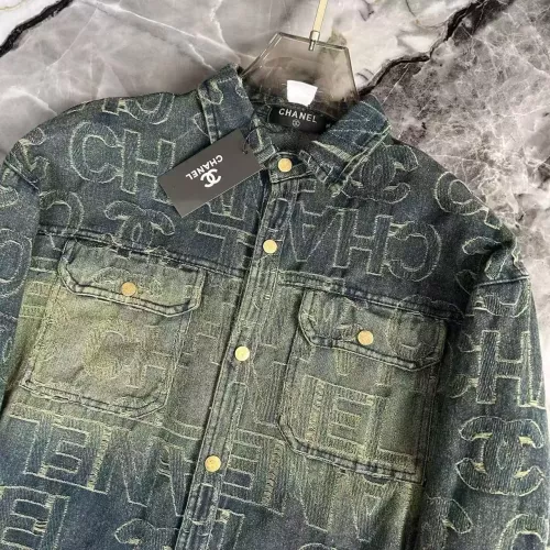 Replica Chanel Jackets Long Sleeved For Men #1342682 $72.00 USD for Wholesale