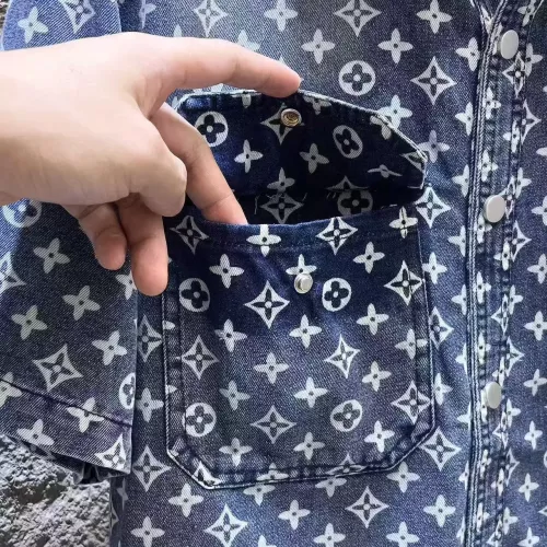 Replica Louis Vuitton LV Jackets Short Sleeved For Men #1342693 $64.00 USD for Wholesale