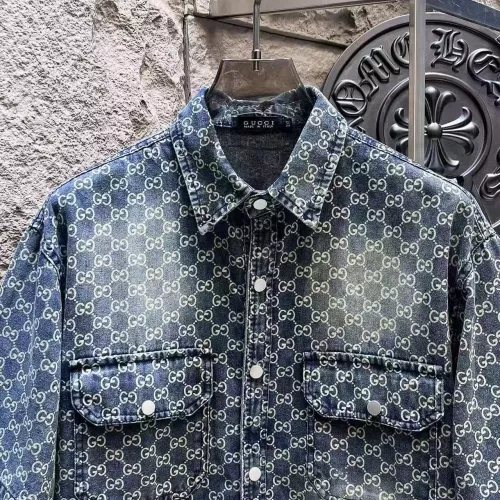 Replica Gucci Jackets Short Sleeved For Men #1342712 $64.00 USD for Wholesale