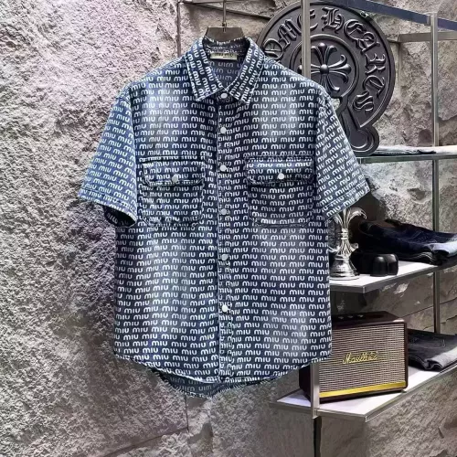 MIU MIU Jackets Short Sleeved For Men #1342716 $64.00 USD, Wholesale Replica MIU MIU Jackets