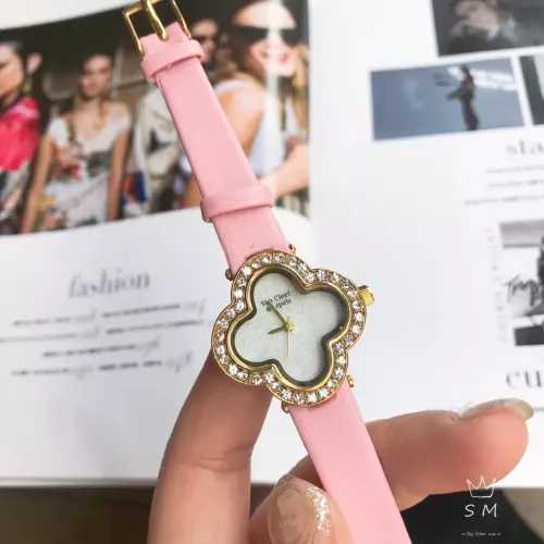 Van Cleef &amp; Arpels Watches For Women #1342752 $29.00 USD, Wholesale Replica Van Cleef &amp; Arpels Watches