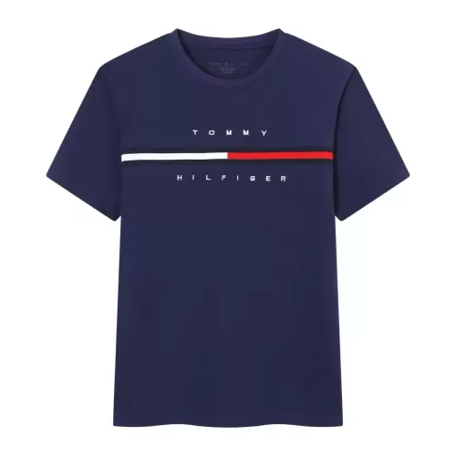 Tommy Hilfiger TH T-Shirts Short Sleeved For Unisex #1342798 $27.00 USD, Wholesale Replica Tommy Hilfiger TH T-Shirts