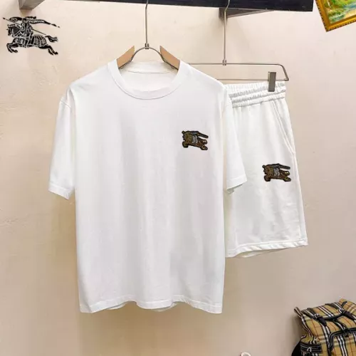 Burberry Tracksuits Short Sleeved For Men #1343075 $48.00 USD, Wholesale Replica Burberry Tracksuits