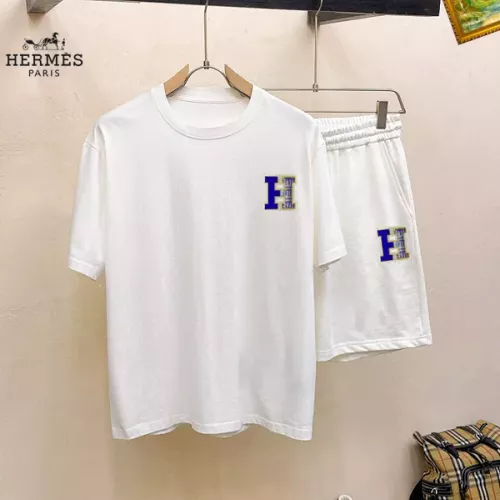 Hermes Tracksuits Short Sleeved For Men #1343079 $48.00 USD, Wholesale Replica Hermes Tracksuits