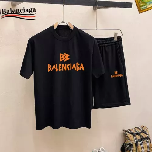 Balenciaga Fashion Tracksuits Short Sleeved For Men #1343114 $48.00 USD, Wholesale Replica Balenciaga Fashion Tracksuits