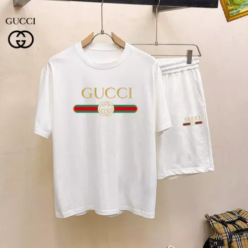 Gucci Tracksuits Short Sleeved For Men #1343115 $48.00 USD, Wholesale Replica Gucci Tracksuits