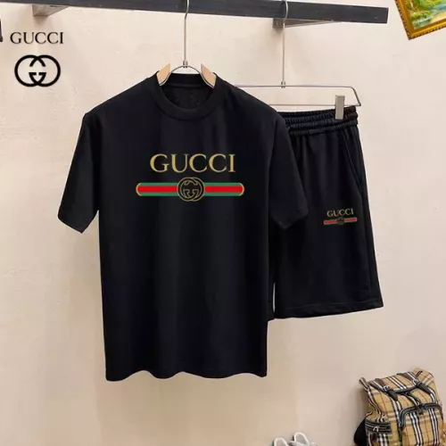 Gucci Tracksuits Short Sleeved For Men #1343116 $48.00 USD, Wholesale Replica Gucci Tracksuits