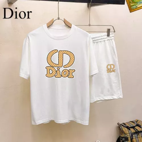 Christian Dior Tracksuits Short Sleeved For Men #1343119 $48.00 USD, Wholesale Replica Christian Dior Tracksuits
