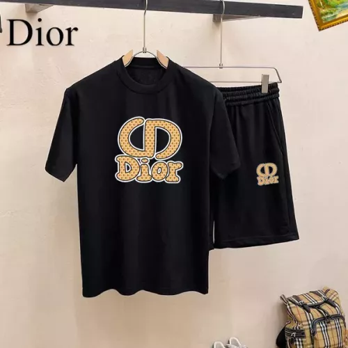 Christian Dior Tracksuits Short Sleeved For Men #1343120 $48.00 USD, Wholesale Replica Christian Dior Tracksuits