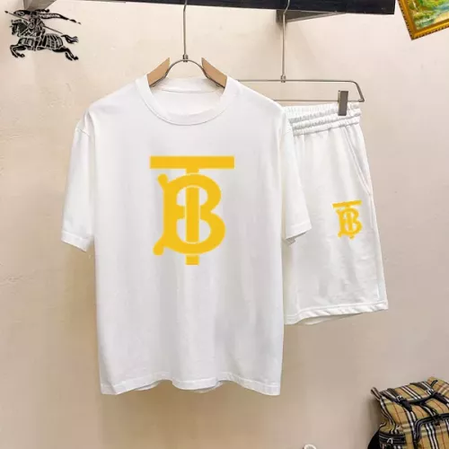 Burberry Tracksuits Short Sleeved For Men #1343123 $48.00 USD, Wholesale Replica Burberry Tracksuits