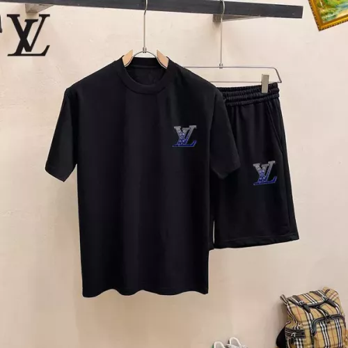 Louis Vuitton LV Tracksuits Short Sleeved For Men #1343131 $48.00 USD, Wholesale Replica Louis Vuitton LV Tracksuits