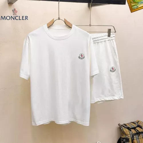 Moncler Tracksuits Short Sleeved For Men #1343133 $48.00 USD, Wholesale Replica Moncler Tracksuits