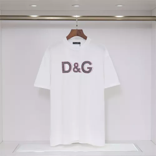 Dolce &amp; Gabbana D&amp;G T-Shirts Short Sleeved For Unisex #1343159 $36.00 USD, Wholesale Replica Dolce &amp; Gabbana D&amp;G T-Shirts