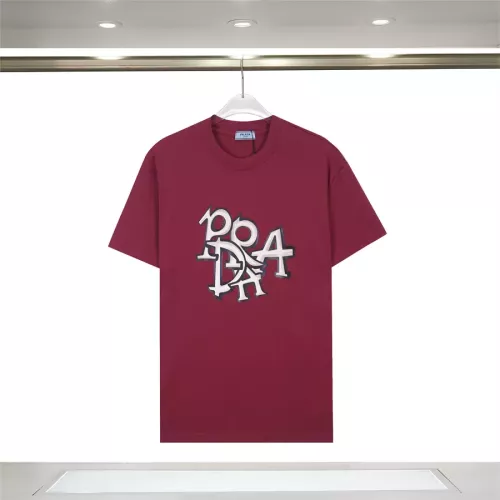 Prada T-Shirts Short Sleeved For Unisex #1343167 $32.00 USD, Wholesale Replica Prada T-Shirts