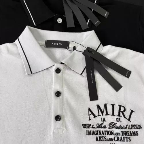 Replica Amiri T-Shirts Short Sleeved For Unisex #1343184 $42.00 USD for Wholesale