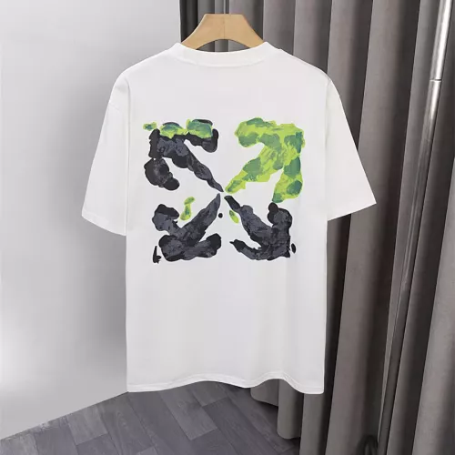 Off-White T-Shirts Short Sleeved For Men #1343198 $36.00 USD, Wholesale Replica Off-White T-Shirts