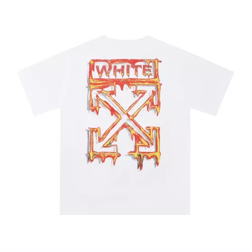 Off-White T-Shirts Short Sleeved For Unisex #1343211 $29.00 USD, Wholesale Replica Off-White T-Shirts