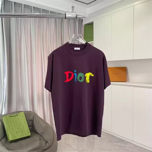 Christian Dior T-Shirts Short Sleeved For Unisex #1343246 $42.00 USD, Wholesale Replica Christian Dior T-Shirts