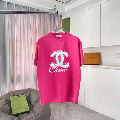 Chanel T-Shirts Short Sleeved For Unisex #1343251 $42.00 USD, Wholesale Replica Chanel T-Shirts