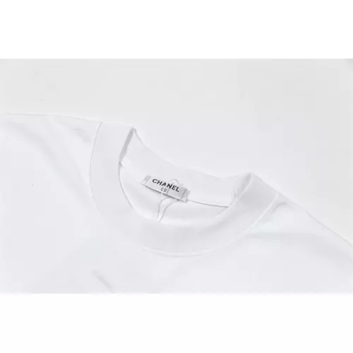 Replica Chanel T-Shirts Short Sleeved For Unisex #1343253 $42.00 USD for Wholesale