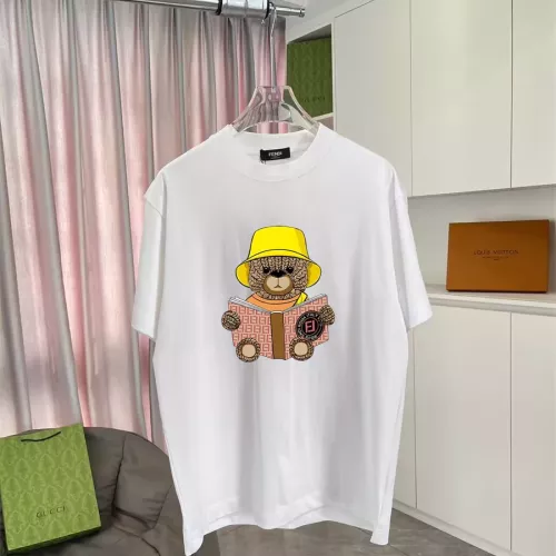 Fendi T-Shirts Short Sleeved For Unisex #1343271 $42.00 USD, Wholesale Replica Fendi T-Shirts