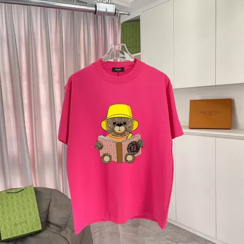 Fendi T-Shirts Short Sleeved For Unisex #1343273 $42.00 USD, Wholesale Replica Fendi T-Shirts