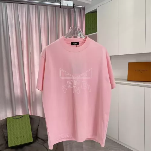 Fendi T-Shirts Short Sleeved For Unisex #1343276 $42.00 USD, Wholesale Replica Fendi T-Shirts