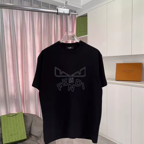 Fendi T-Shirts Short Sleeved For Unisex #1343278 $42.00 USD, Wholesale Replica Fendi T-Shirts