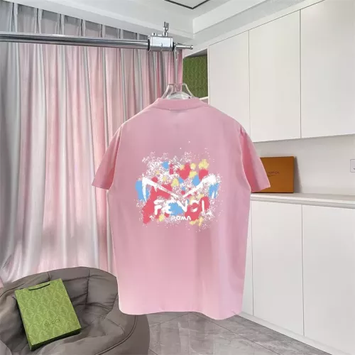 Fendi T-Shirts Short Sleeved For Unisex #1343286 $42.00 USD, Wholesale Replica Fendi T-Shirts