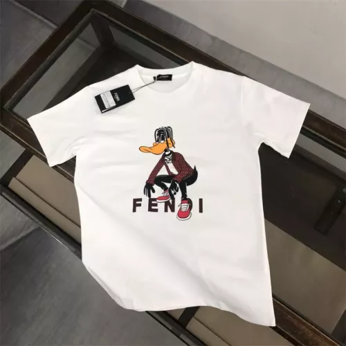Fendi T-Shirts Short Sleeved For Men #1343288 $45.00 USD, Wholesale Replica Fendi T-Shirts