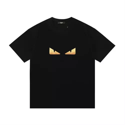 Fendi T-Shirts Short Sleeved For Unisex #1343290 $42.00 USD, Wholesale Replica Fendi T-Shirts