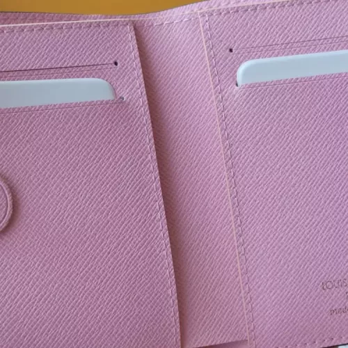 Replica Louis Vuitton AAA Quality Card Case In Pink #1343343 $68.00 USD for Wholesale