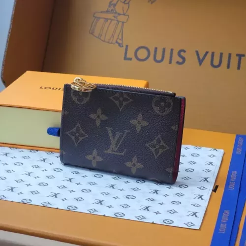 Louis Vuitton AAA Quality Card Case In Red #1343346 $68.00 USD, Wholesale Replica Louis Vuitton AAA+ Quality Wallets