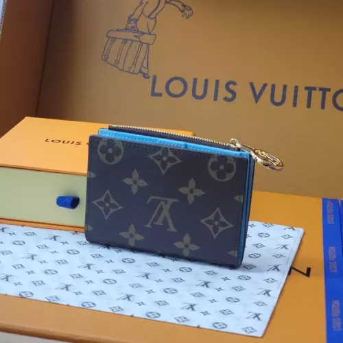 Replica Louis Vuitton AAA Quality Card Case In Blue #1343349 $68.00 USD for Wholesale