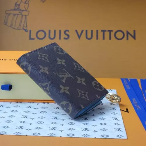 Replica Louis Vuitton AAA Quality Card Case In Blue #1343349 $68.00 USD for Wholesale