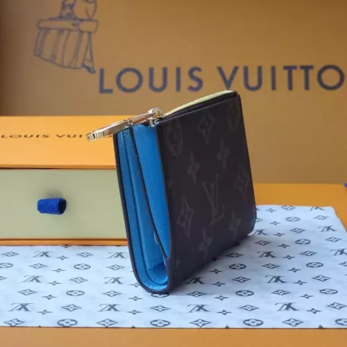 Replica Louis Vuitton AAA Quality Card Case In Blue #1343349 $68.00 USD for Wholesale