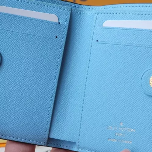 Replica Louis Vuitton AAA Quality Card Case In Blue #1343349 $68.00 USD for Wholesale